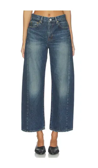 Moussy Vintage Harlem Side Line Cocoon Jeans | Thumbnail 1