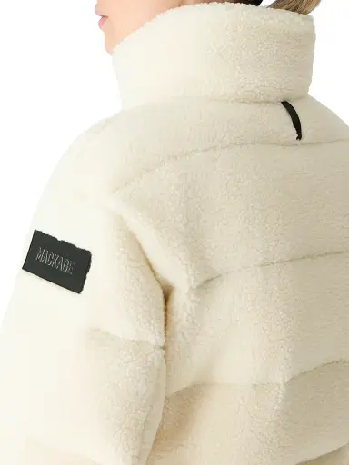 Mackage Women's Anaya Bouclé Ski Jacket - Cream - Size XL | Thumbnail 6 Mackage Women's Anaya Bouclé Ski Jacket - Cream - Size XL | Thumbnail 6