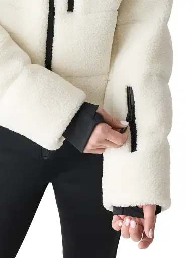Mackage Women's Anaya Bouclé Ski Jacket - Cream - Size XL | Thumbnail 7 Mackage Women's Anaya Bouclé Ski Jacket - Cream - Size XL | Thumbnail 7