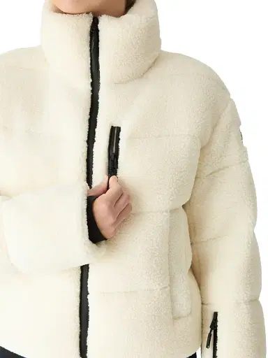 Mackage Women's Anaya Bouclé Ski Jacket - Cream - Size XL | Thumbnail 8 Mackage Women's Anaya Bouclé Ski Jacket - Cream - Size XL | Thumbnail 8