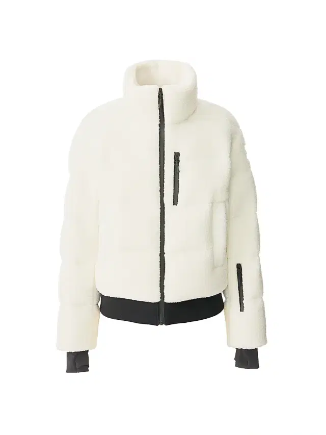 Women's Anaya Bouclé Ski Jacket - Cream