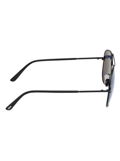 Tom Ford Men's Clark 59MM Pilot Sunglasses - Black Blue | Thumbnail 7 Tom Ford Men's Clark 59MM Pilot Sunglasses - Black Blue | Thumbnail 7