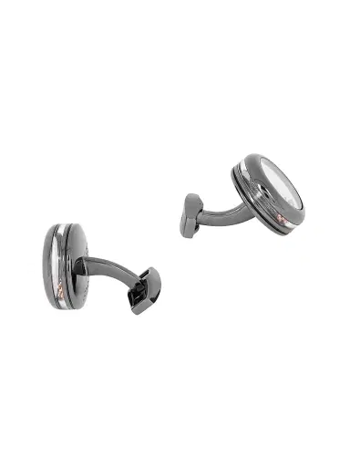 Tateossian Men's Play-Time Solitaire Brass Cufflinks | Thumbnail 2 Tateossian Men's Play-Time Solitaire Brass Cufflinks | Thumbnail 2
