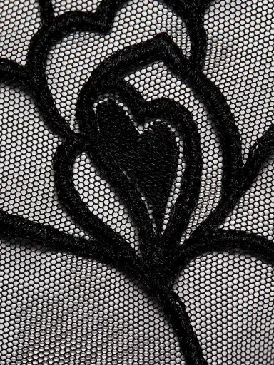 Kiki de Montparnasse Women's Petite Chou Embroidered Bandeau | Thumbnail 6 Kiki de Montparnasse Women's Petite Chou Embroidered Bandeau | Thumbnail 6