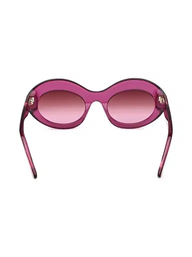 PUCCI Women's 52MM Oval Sunglasses - Pink | Thumbnail 5 PUCCI Women's 52MM Oval Sunglasses - Pink | Thumbnail 5