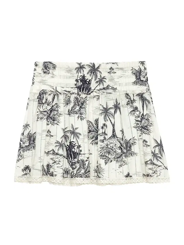 Zadig & Voltaire Women's Jocky Tropical Island Miniskirt