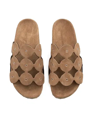 PIERRE HARDY Women's Bulles 35MM Rivet Suede Platform Sandals | Thumbnail 4 PIERRE HARDY Women's Bulles 35MM Rivet Suede Platform Sandals | Thumbnail 4