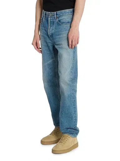 Saint Laurent Men's Mick Long Jeans in Denim - Indigo Ocean - Size 29 | Thumbnail 5 Saint Laurent Men's Mick Long Jeans in Denim - Indigo Ocean - Size 29 | Thumbnail 5