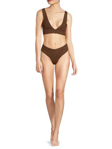 Hunza G Women's Angel Textured Knit Bikini | Thumbnail 2