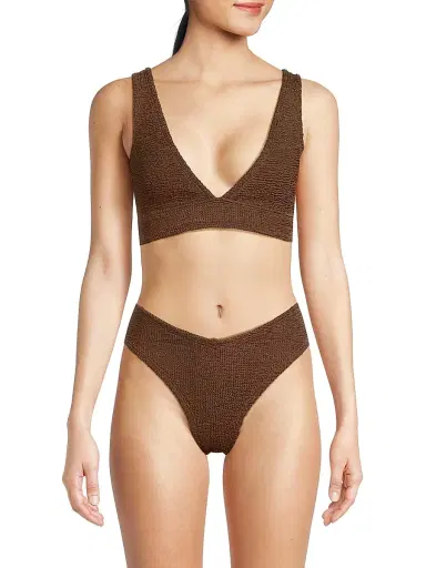 Hunza G Women's Angel Textured Knit Bikini | Thumbnail 3