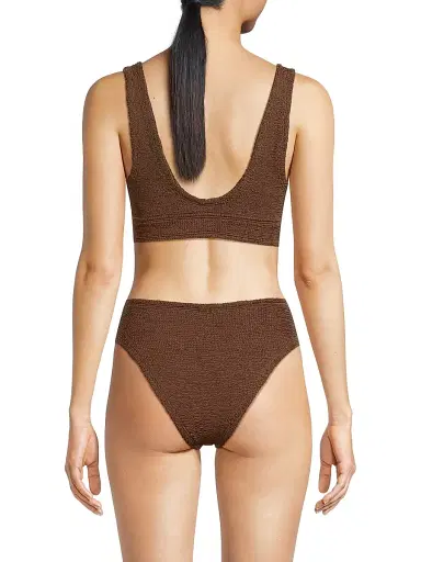 Hunza G Women's Angel Textured Knit Bikini | Thumbnail 5