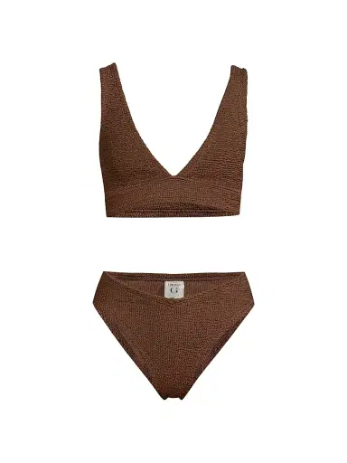 Hunza G Women's Angel Textured Knit Bikini | Thumbnail 1