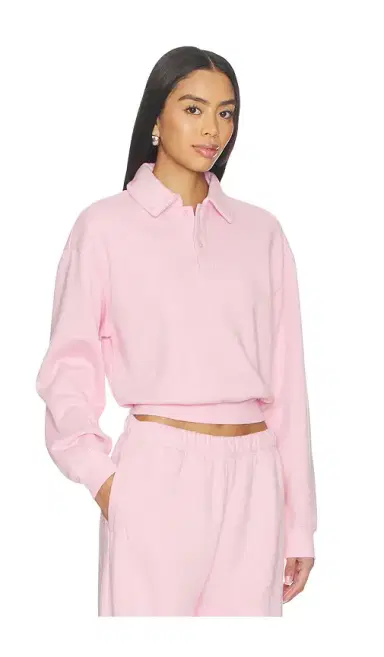 Skims Cotton Fleece Polo Sweatshirt | Thumbnail 2 Skims Cotton Fleece Polo Sweatshirt | Thumbnail 2