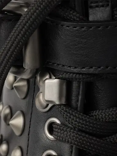 Prada Women's Monolith Studded Leather Booties - Black | Thumbnail 5 Prada Women's Monolith Studded Leather Booties - Black | Thumbnail 5