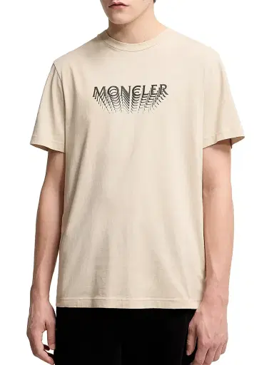 Moncler Men's Crewneck T-Shirt in Cotton Jersey | Thumbnail 2