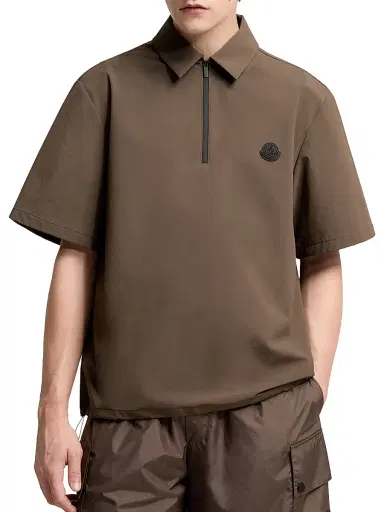 Moncler Men's Half-Zip Polo Shirt | Thumbnail 2