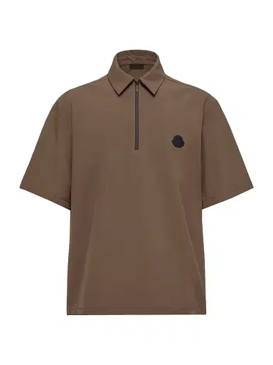 Moncler Men's Half-Zip Polo Shirt | Thumbnail 1