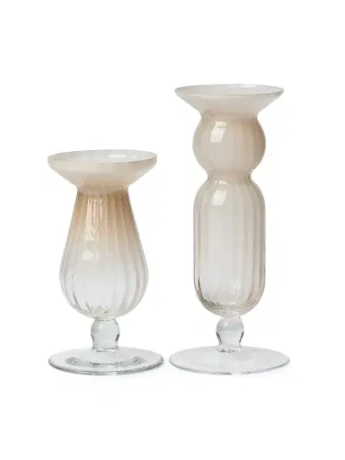 Brunello Cucinelli Pair of Murano Glass Vases | Thumbnail 1 Brunello Cucinelli Pair of Murano Glass Vases | Thumbnail 1