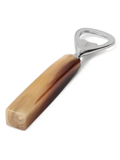 Brunello Cucinelli Buffalo Horn and Steel Bottle Opener - Natural Horn | Thumbnail 1 Brunello Cucinelli Buffalo Horn and Steel Bottle Opener - Natural Horn | Thumbnail 1