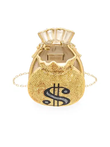 Judith Leiber Couture Women's Money Bags Crystal Clutch - Champagne Aurum Multi | Thumbnail 2 Judith Leiber Couture Women's Money Bags Crystal Clutch - Champagne Aurum Multi | Thumbnail 2
