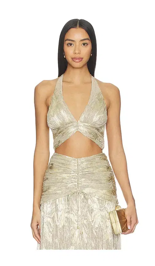 Golden Dust Lurex Top