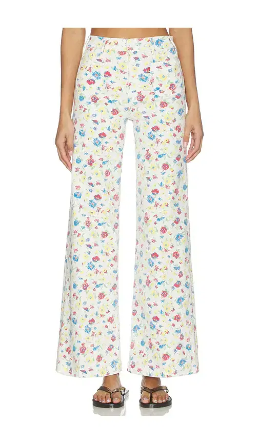The Patch Pocket Hustler Roller Sneak Jeans