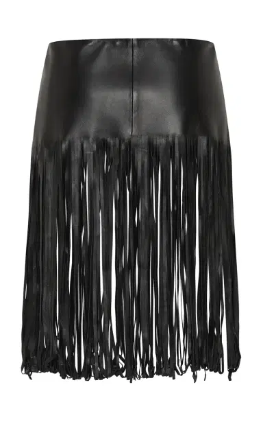 St. Agni Fringed Leather Belt Skirt | Thumbnail 2 St. Agni Fringed Leather Belt Skirt | Thumbnail 2