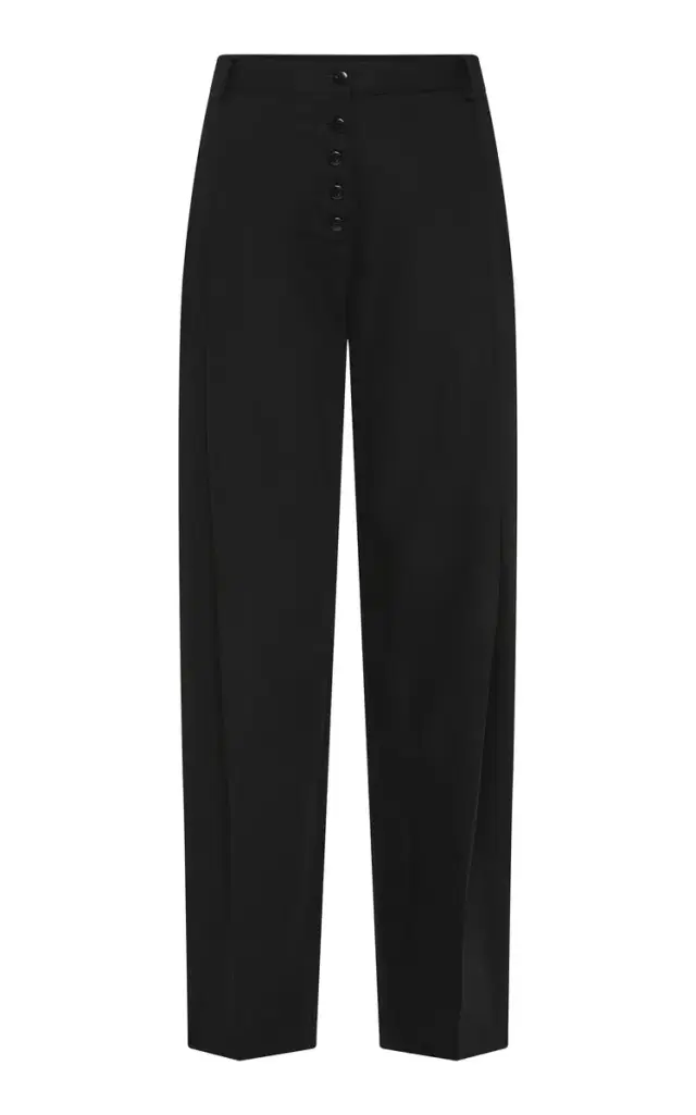 St. Agni Button Front Pleat Pants