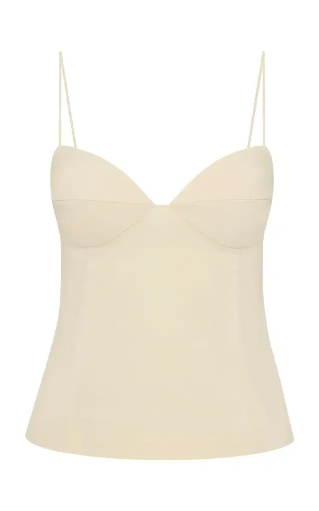 St. Agni Studio Cotton-Blend Camisole Top