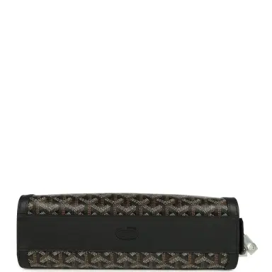 goyard Goyard Goyardine Canvas Bonbonnière Bag Black Chevroches Calfskin Palladium Hardware | Thumbnail 7 goyard Goyard Goyardine Canvas Bonbonnière Bag Black Chevroches Calfskin Palladium Hardware | Thumbnail 7