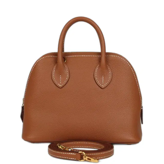 hermes Hermes 1923 Bolide Mini Gold Evercolor Gold Hardware