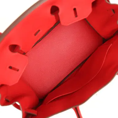 HERMÈS Hermes Birkin 30 Rouge Radieux Togo Palladium Hardware | Thumbnail 8 HERMÈS Hermes Birkin 30 Rouge Radieux Togo Palladium Hardware | Thumbnail 8