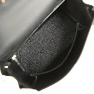 HERMÈS Hermes Kelly Retourne 25 Black Togo Palladium Hardware | Thumbnail 8 HERMÈS Hermes Kelly Retourne 25 Black Togo Palladium Hardware | Thumbnail 8