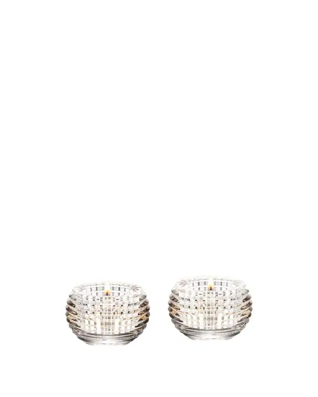 Baccarat Eye Votive Candleholders, Set of Two