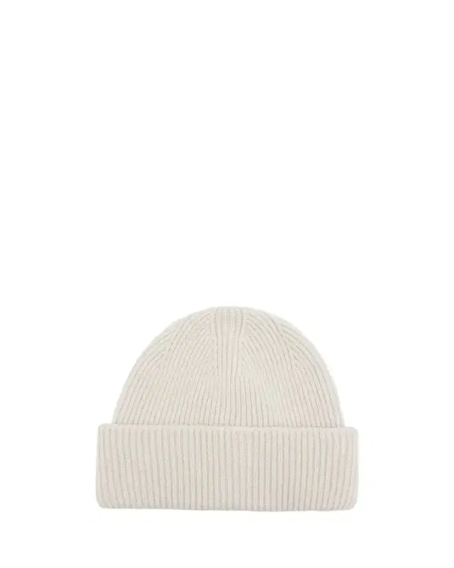 Ribbed Wool Beanie