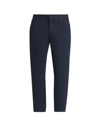 Kiton Men's Straight Leg Cotton-Stretch Five-Pocket Pants | Thumbnail 1 Kiton Men's Straight Leg Cotton-Stretch Five-Pocket Pants | Thumbnail 1