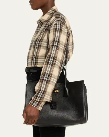 Saint Laurent Sac de Jour Grain Leather Top-Handle Bag | Thumbnail 2