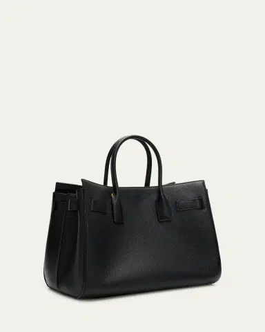 Saint Laurent Sac de Jour Grain Leather Top-Handle Bag | Thumbnail 3