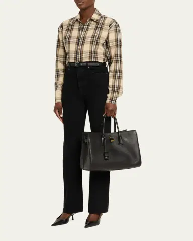 Saint Laurent Sac de Jour Grain Leather Top-Handle Bag | Thumbnail 5