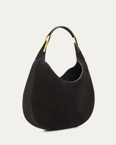Savette Florence Small Suede Hobo Bag | Thumbnail 3