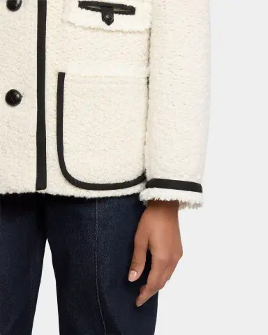 Isabel Marant Maylin Contrast-Trim Tweed Jacket | Thumbnail 9