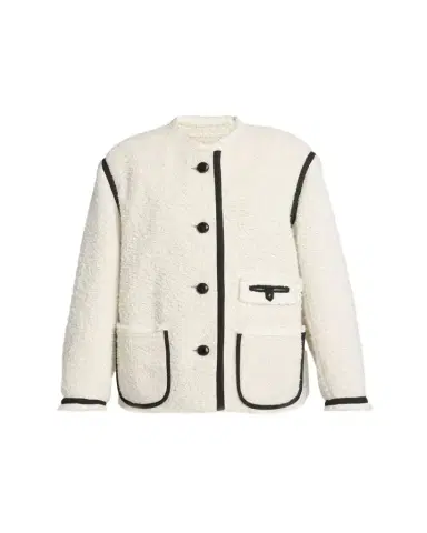 Isabel Marant Maylin Contrast-Trim Tweed Jacket | Thumbnail 1