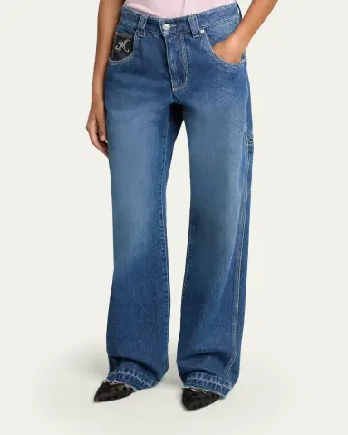 Isabel Marant Jeyda Straight-Leg Released-Hem Jeans | Thumbnail 4 Isabel Marant Jeyda Straight-Leg Released-Hem Jeans | Thumbnail 4