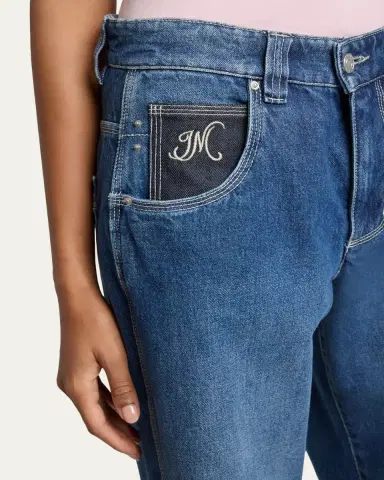 Isabel Marant Jeyda Straight-Leg Released-Hem Jeans | Thumbnail 5 Isabel Marant Jeyda Straight-Leg Released-Hem Jeans | Thumbnail 5