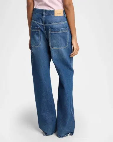 Isabel Marant Jeyda Straight-Leg Released-Hem Jeans | Thumbnail 7 Isabel Marant Jeyda Straight-Leg Released-Hem Jeans | Thumbnail 7