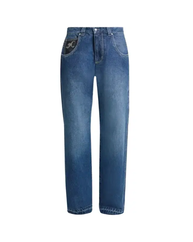 Isabel Marant Jeyda Straight-Leg Released-Hem Jeans