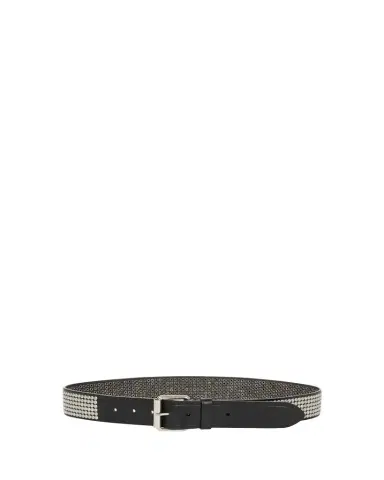 Dries Van Noten Men's Studded Leather Belt | Thumbnail 1 Dries Van Noten Men's Studded Leather Belt | Thumbnail 1