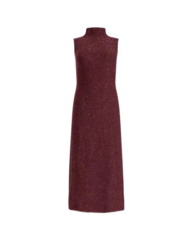 Marian Metallic Maxi Dress