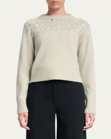Altuzarra Harold Embellished Wool Sweater | Thumbnail 4 Altuzarra Harold Embellished Wool Sweater | Thumbnail 4