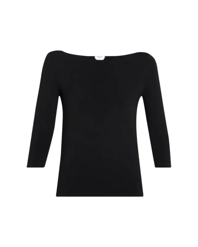 Wolford Cordoba Boatneck Stretch Cotton Top